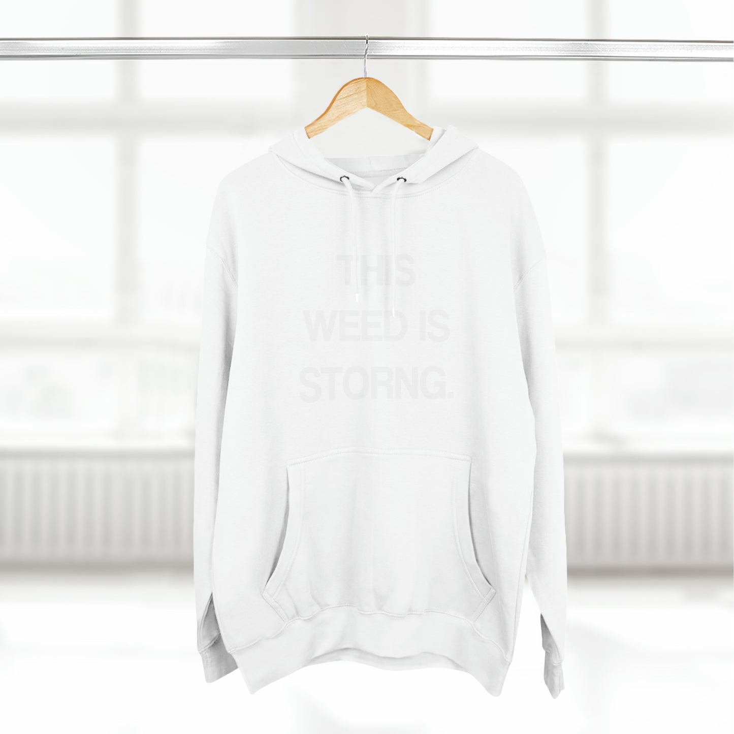 Strong Weed Fleece Hoodie