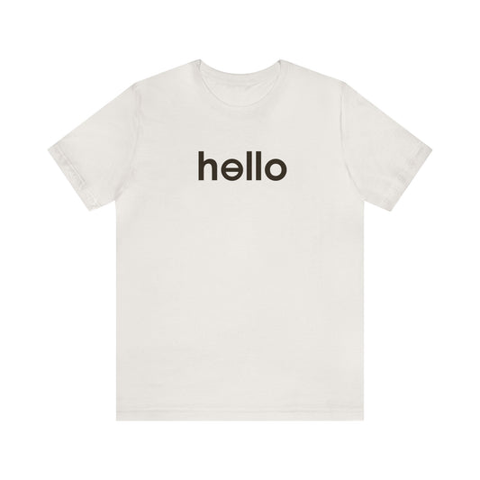 Hello Earthling™ Unisex Jersey Short Sleeve Tee