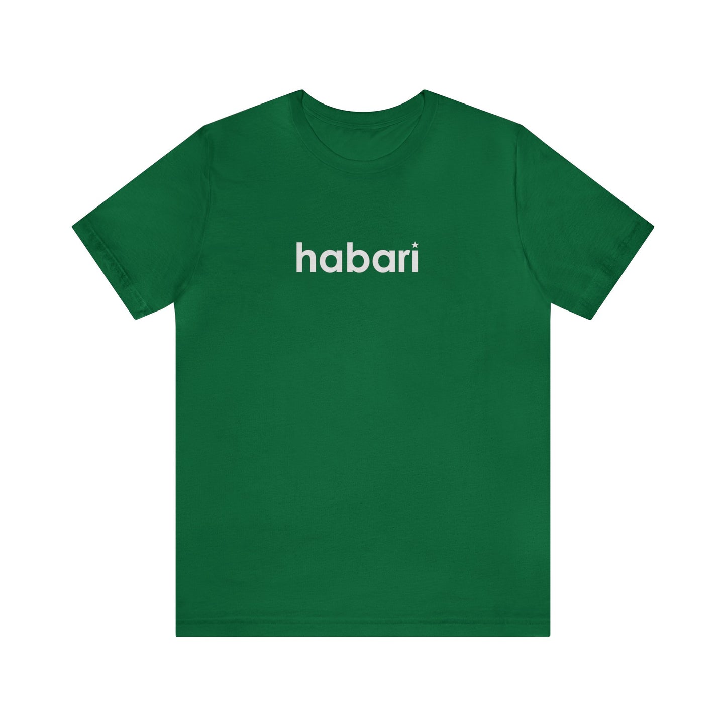 Habari Earthling™ Unisex Jersey Short Sleeve Tee