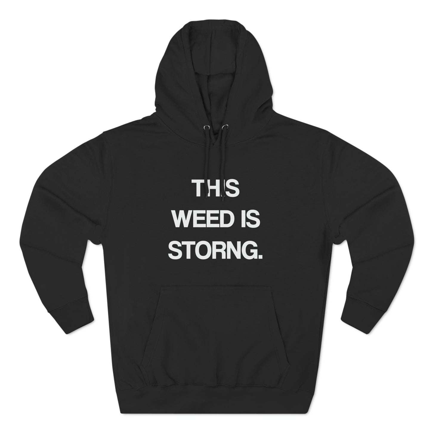 Strong Weed Fleece Hoodie