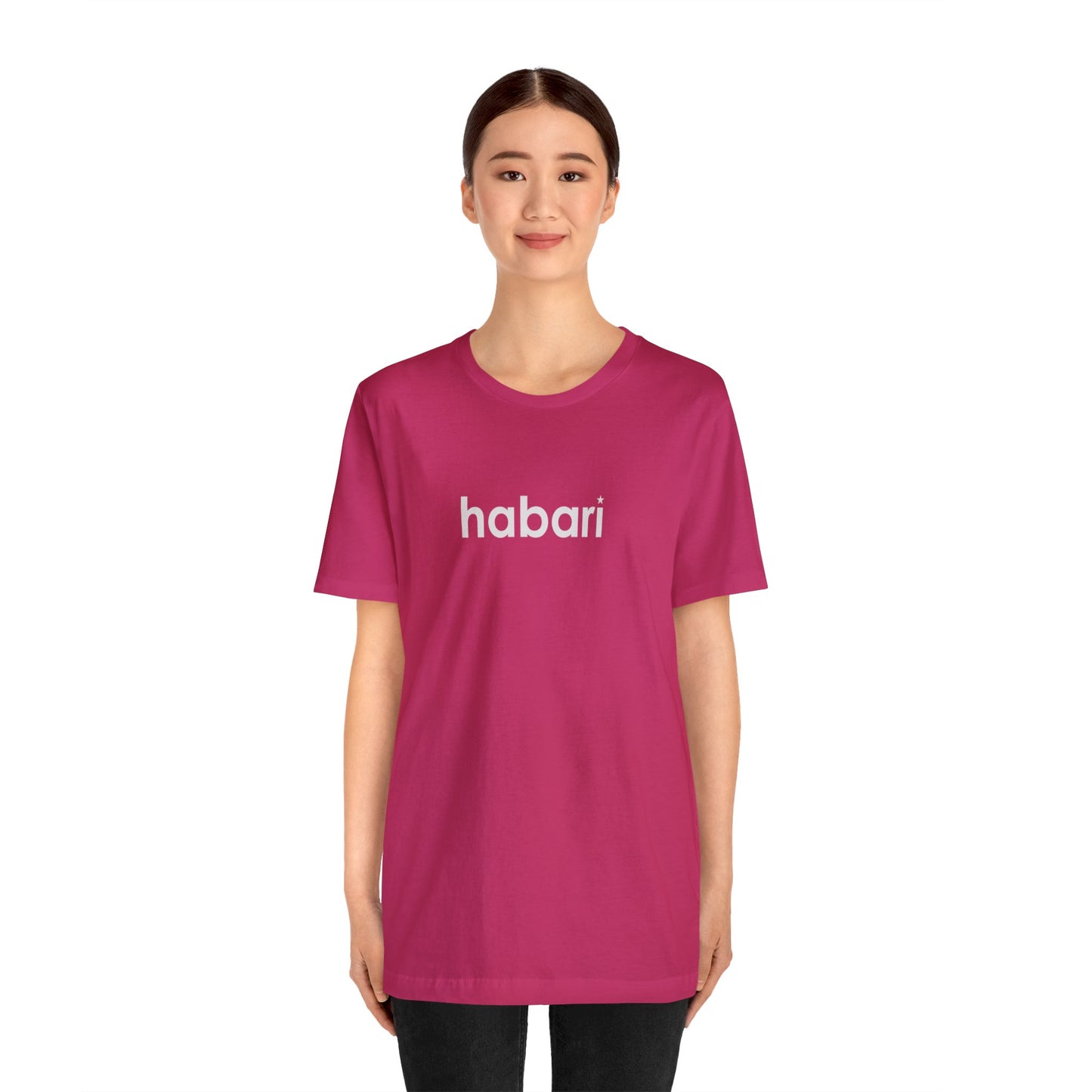 Habari Earthling™ Unisex Jersey Short Sleeve Tee