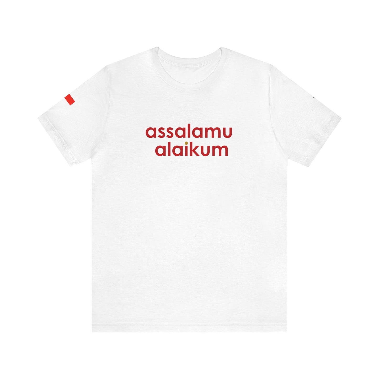 Assalamu alaikum Earthling™ Unisex Jersey Short Sleeve Tee