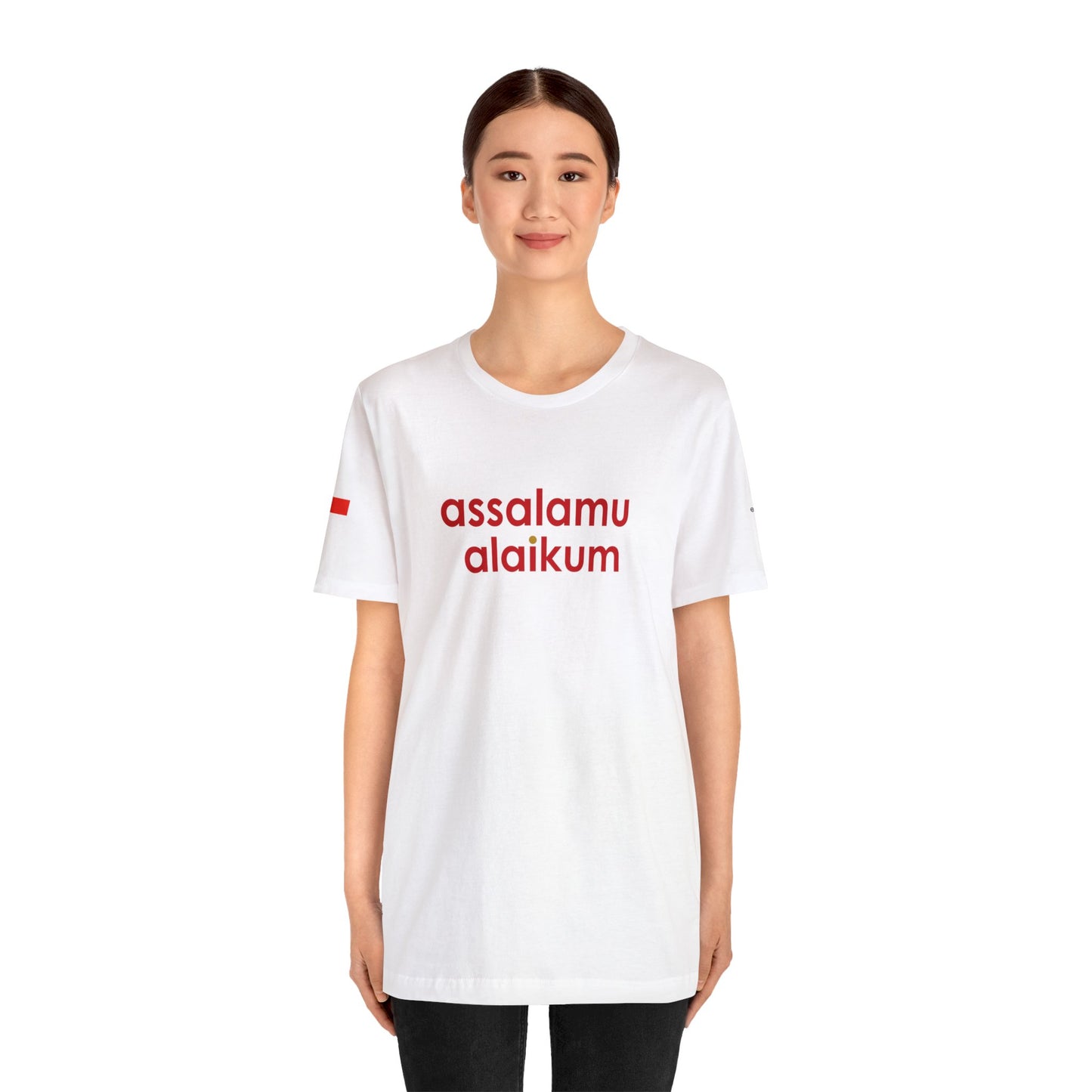 Assalamu alaikum Earthling™ Unisex Jersey Short Sleeve Tee