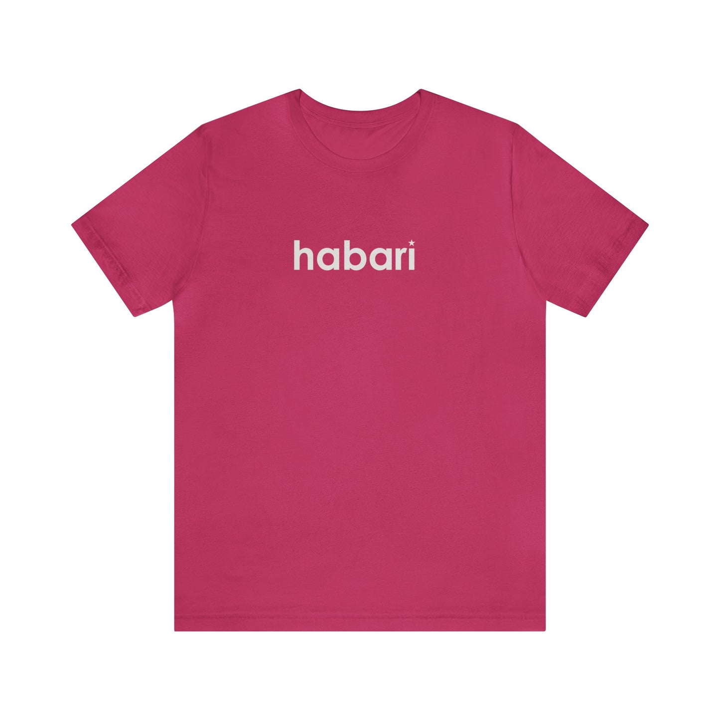 Habari Earthling™ Unisex Jersey Short Sleeve Tee