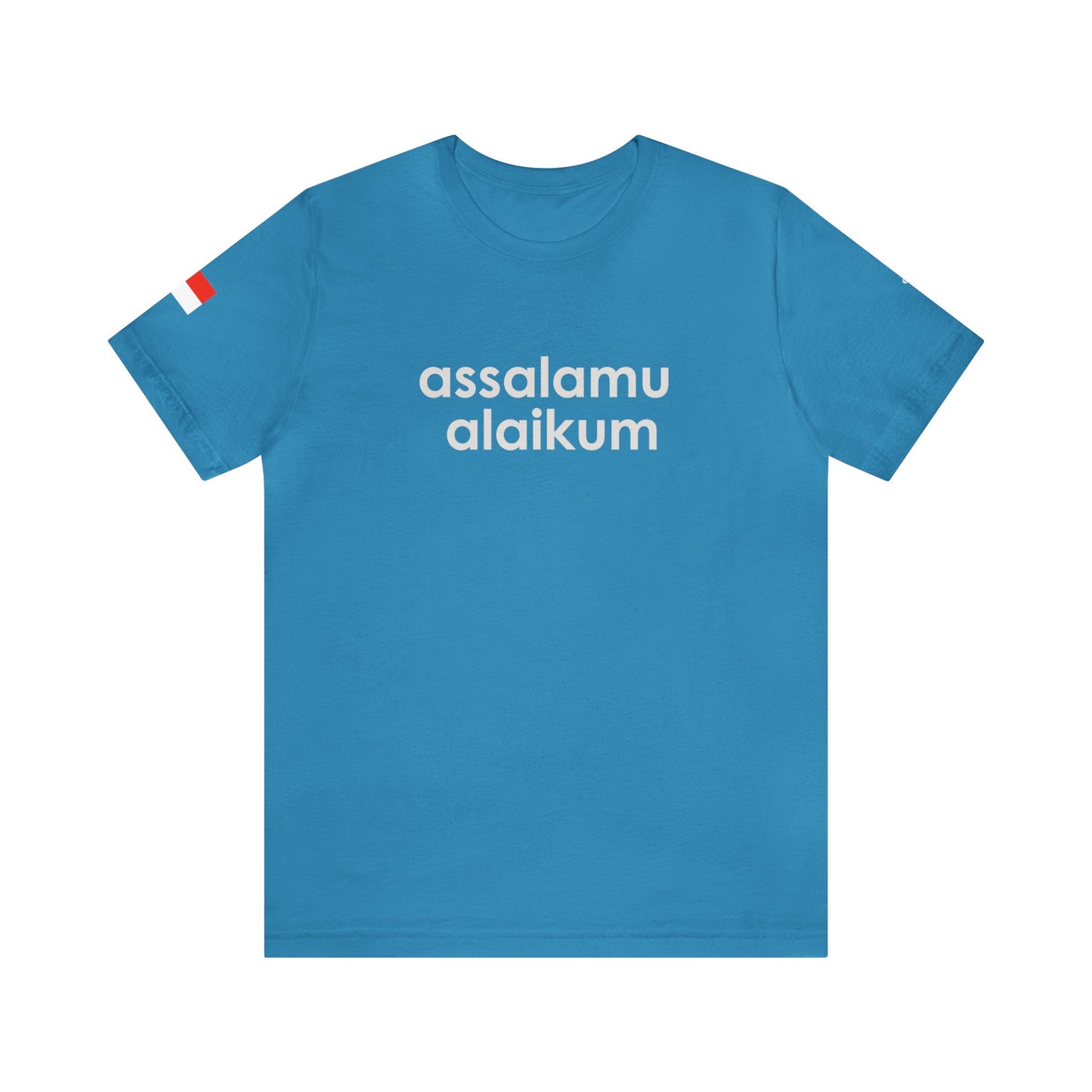 Assalamu alaikum Earthling™ Unisex Jersey Short Sleeve Tee